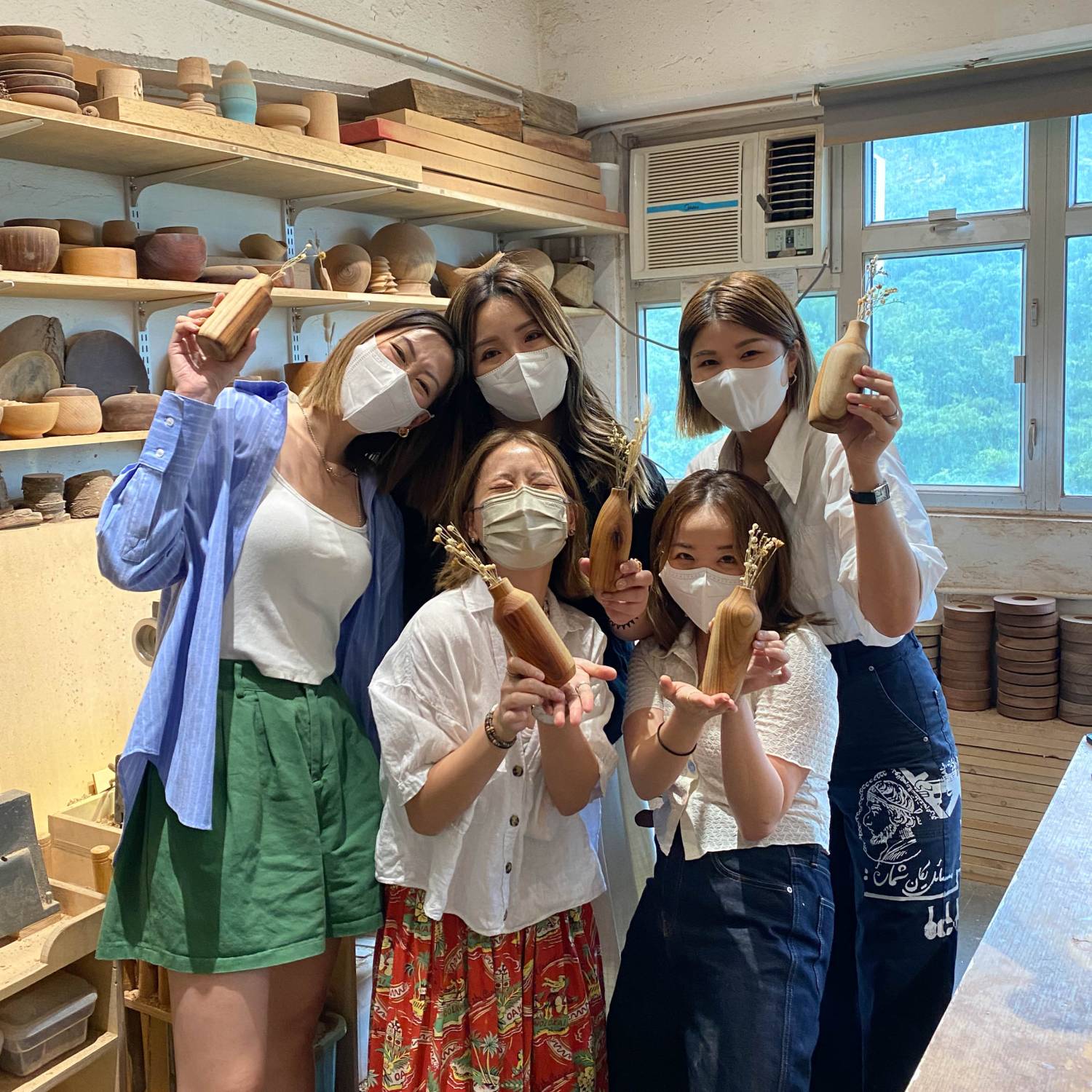 【Deposit】Wooden Vase Workshop