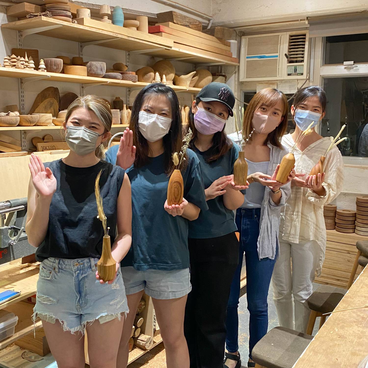 【Sat-Sun恆常班】木花瓶工作坊